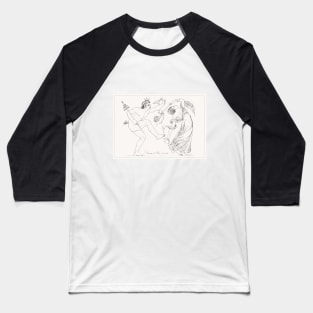 Faun & Bacchante Baseball T-Shirt